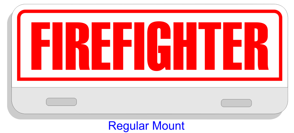 Reflective Stock Firefighter