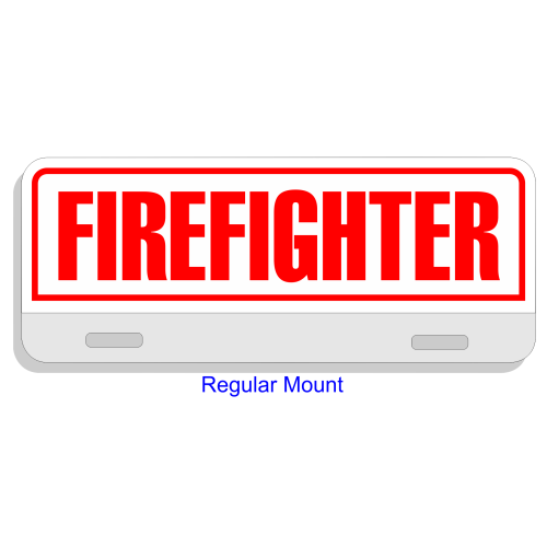 Reflective Stock Firefighter